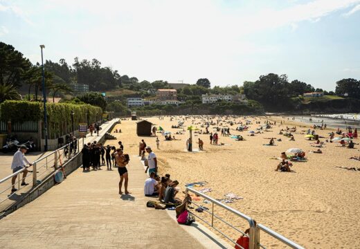 Bastiagueiro, única praia galega con Bandeira Azul desde 1987